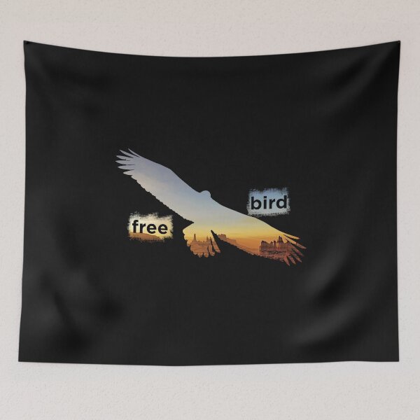 Item preview, free bird on fly designed and sold by Sage86.