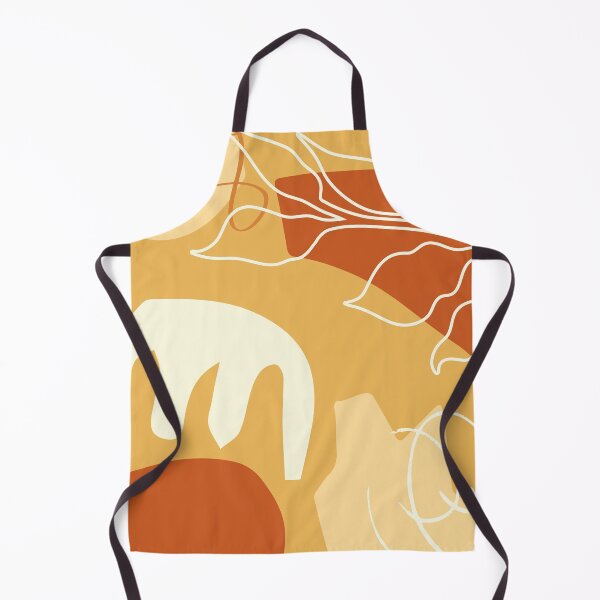 Artikelvorschau, Abstract Shapes Trend Mustard #illustration #drawing entworfen und verkauft von MerleCallesen.