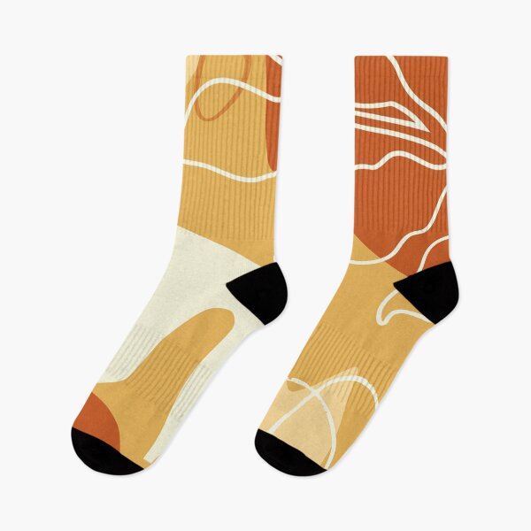 Item preview, Abstract Shapes Trend Mustard #illustration #drawing designed and sold by MerleCallesen.