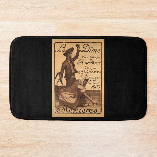 Item preview, retro la dime piece historique rene morax musique a denereaz designed and sold by CorasPosters.