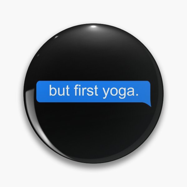 Item preview, But First Yoga designed and sold by color-garden.