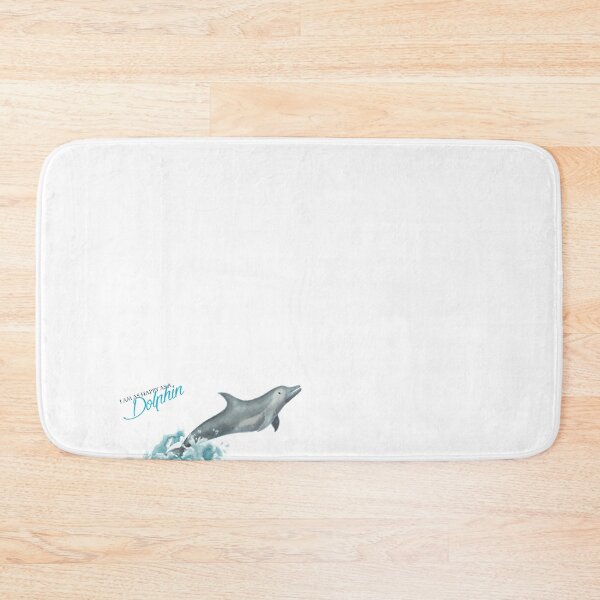 Item preview, I am as happy as a dolphin designed and sold by studioMoSa.
