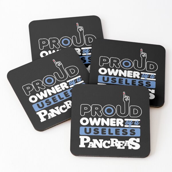 Item preview, Copy of Proud Owner of a Useless Pancreas Shirt Diabetes Warrior T-Shirt T1D designed and sold by Grafik Traffik.
