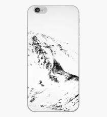 Denali - Chiseled Mountain BW iPhone Case