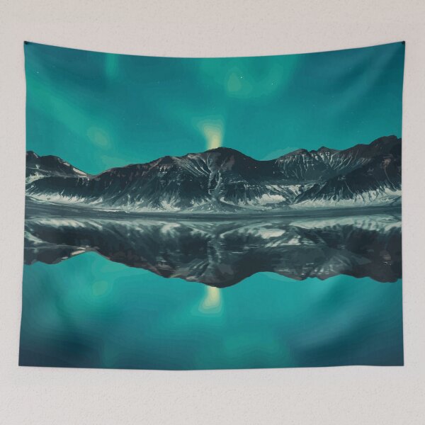 Item preview, Northern Lights, Iceland Travel Artwork designed and sold by Alo.