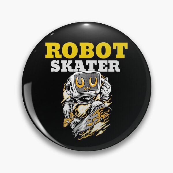 Item preview, Robot Skater Swag Skateboarding Robot designed and sold by jacks-tees.