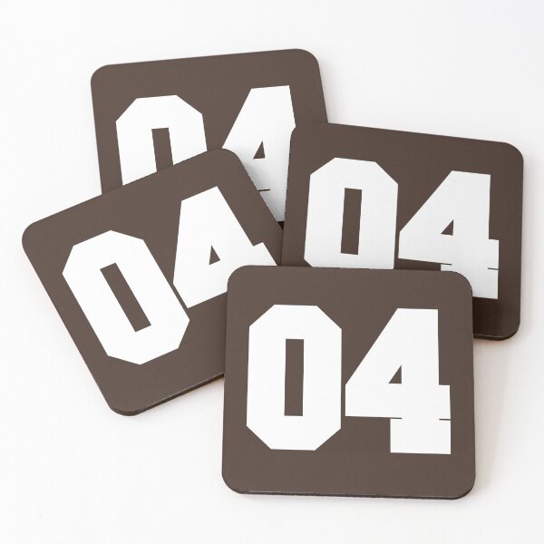 Item preview, 4 Number Cleveland Sports Four Brown Jersey designed and sold by HelloFromAja.