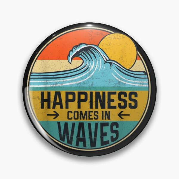 Item preview, Happiness comes in waves designed and sold by Sioox.