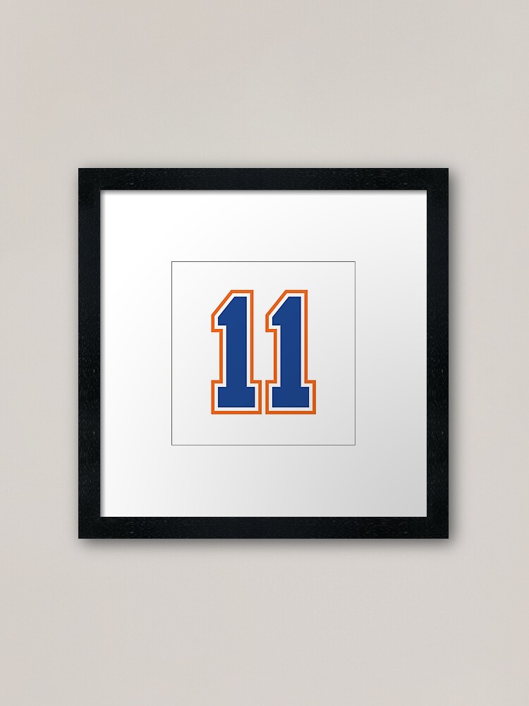 11 Jersey Number Number Eleven Straight From Miami | Art Print