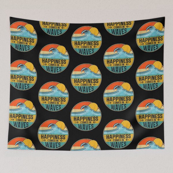 Item preview, Happiness comes in waves designed and sold by Sioox.