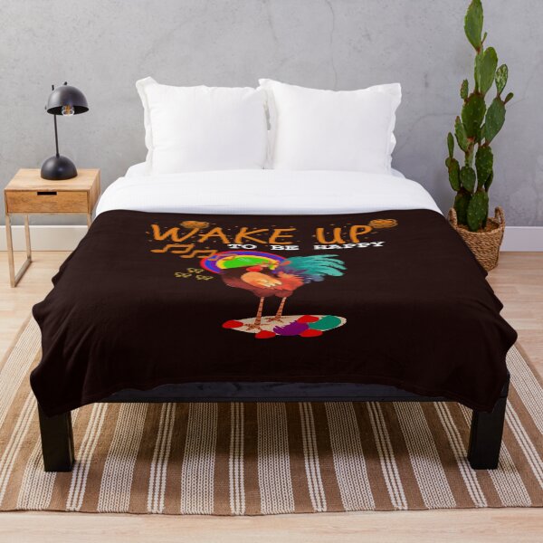 Item preview, Wake up to be happy designed and sold by Trendora Studio.