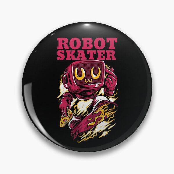 Item preview, Robot Skater designed and sold by jacks-tees.