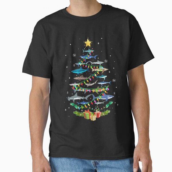 Item preview, Shark Christmas Tree Shark Lovers Gifts Men Women Kids designed and sold by DanielleNicolet.