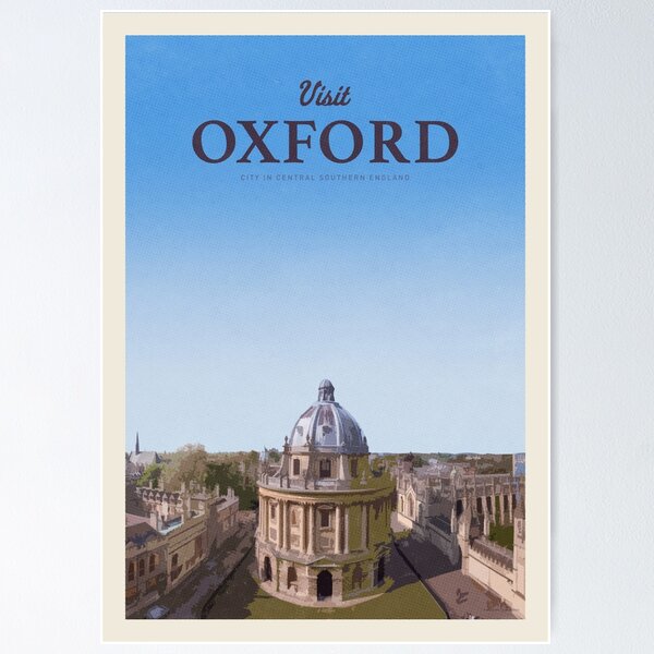 Visit Oxford Poster