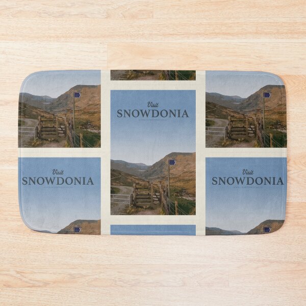 Item preview, Visit Snowdonia  designed and sold by Mercury Club.