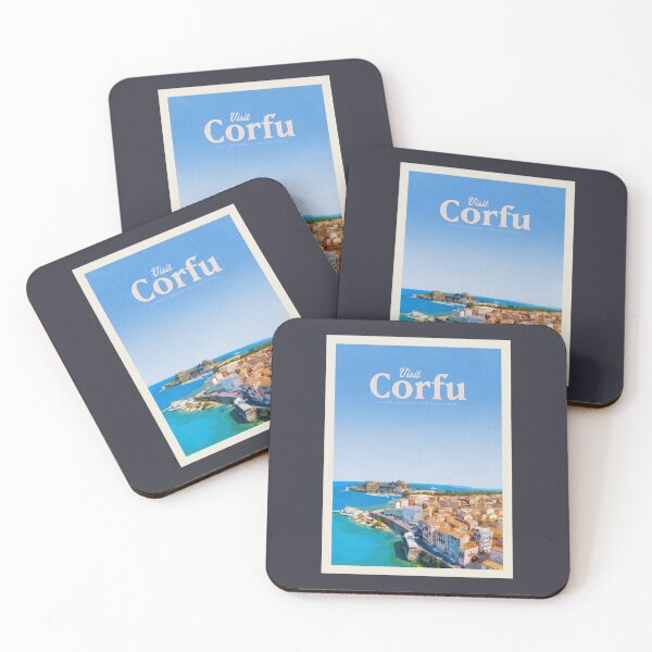 Item preview, Visit Corfu designed and sold by Mercury Club.