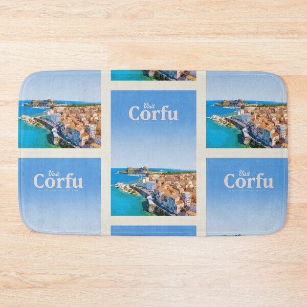Item preview, Visit Corfu designed and sold by Mercury Club.