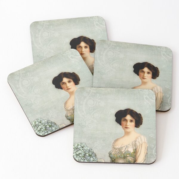 Item preview, Forget Me Not Victorian Woman designed and sold by Peggy Collins.
