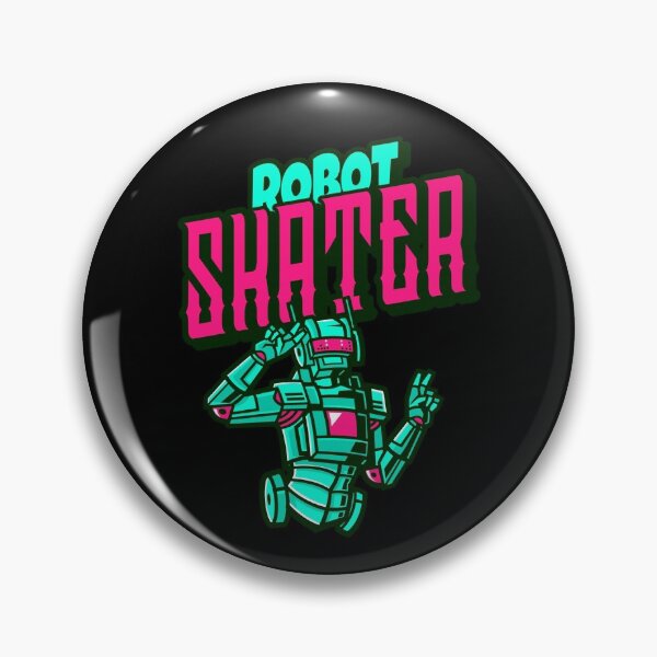Item preview, Robot Skater Robotic Pose designed and sold by jacks-tees.