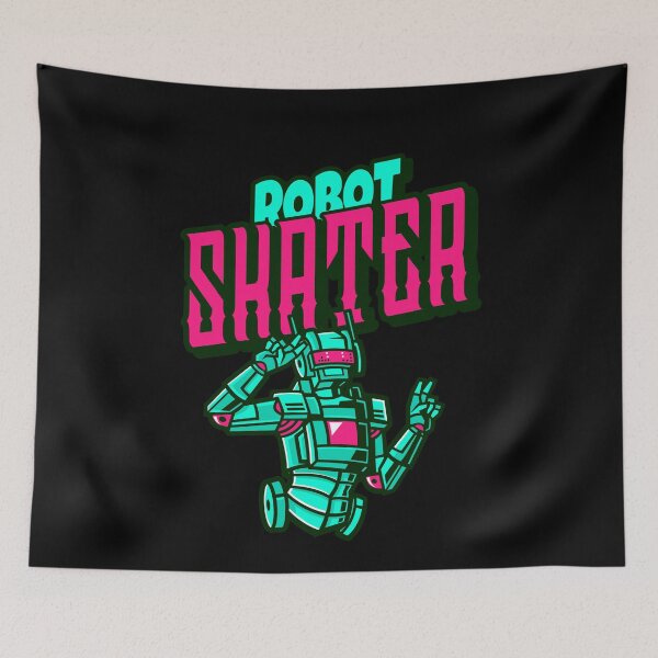 Item preview, Robot Skater Robotic Pose designed and sold by jacks-tees.
