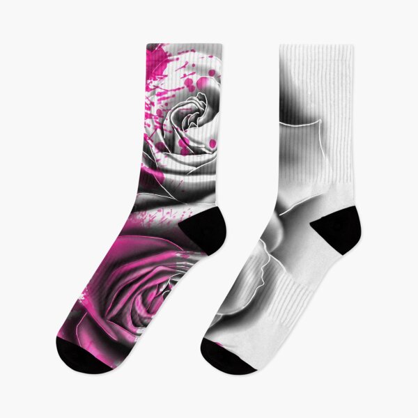 Item preview, splatter pink rose designed and sold by attracdionz.