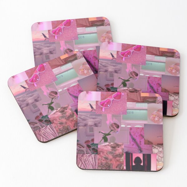 Item preview, Pink collage designed and sold by Galaxy Artz.