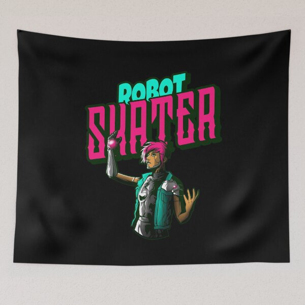 Item preview, Robot Skater Girl designed and sold by jacks-tees.