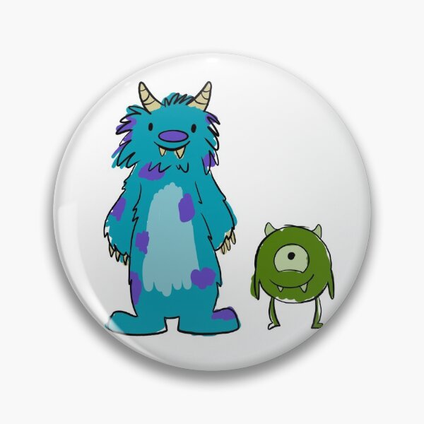 Item preview, Mike and sulley designed and sold by Lyssadooodles.