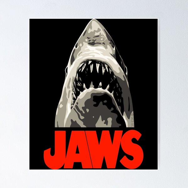 Item preview, JAWS - Great White Shark designed and sold by lighthouse-art.