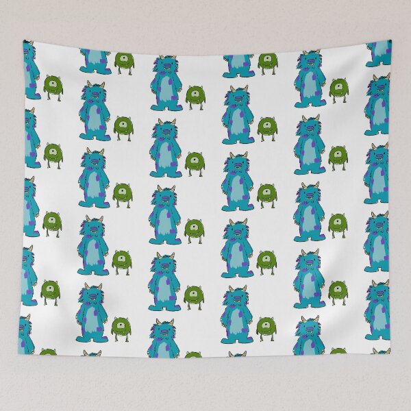 Item preview, Mike and sulley designed and sold by Lyssadooodles.
