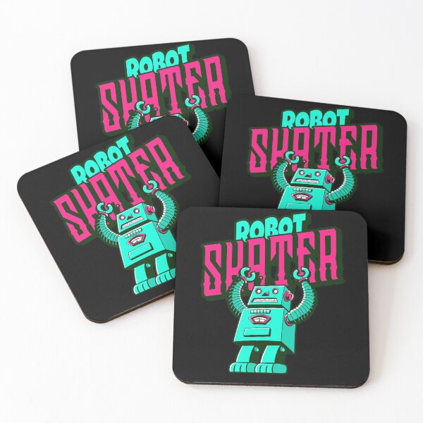 Item preview, Robot Skater Attack Mode designed and sold by jacks-tees.