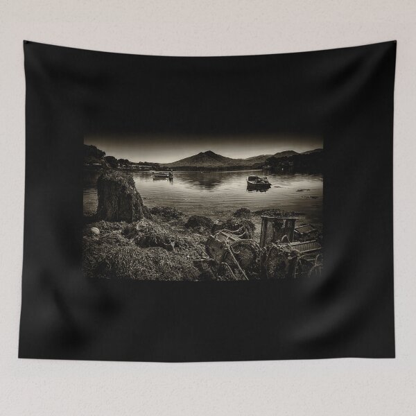 Item preview, Beara Peninsula Seascape West Kerry Mountainscape Art Print designed and sold by ROADTROOPER.