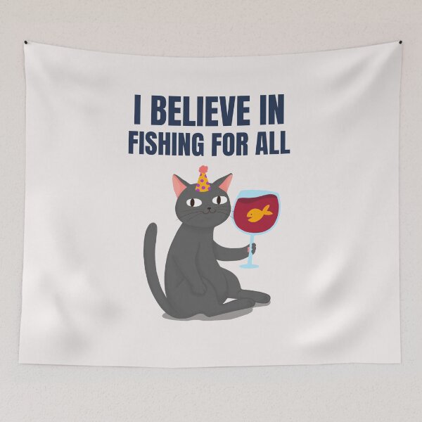 Item preview, I believe in fishing for all. designed and sold by Sansiri.