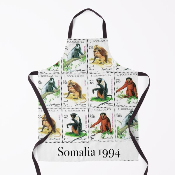 Item preview, Somali Stamps 1994 monkeys designed and sold by GabareyMaanyo.