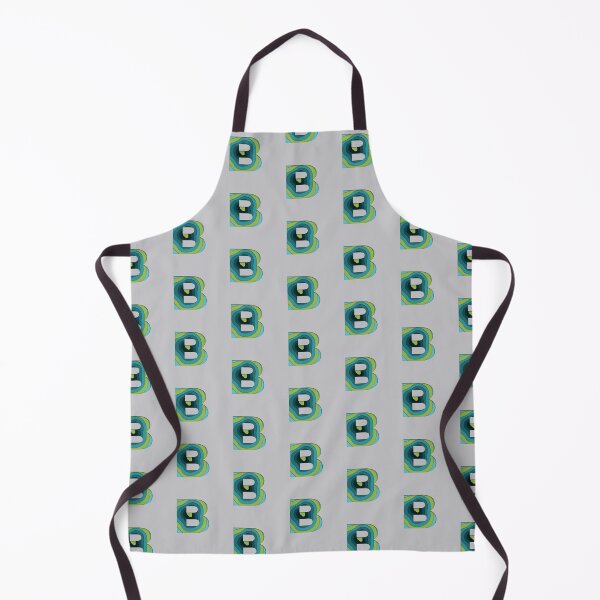 Item preview,  Papercut Alphabet -  B - Green Blue designed and sold by AuroCreatives.