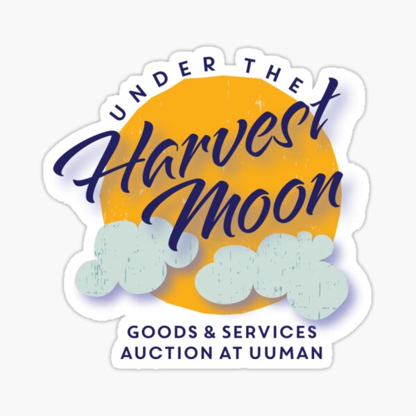 UUMAN Congregation Under the Harvest Moon Auction Logo Sticker