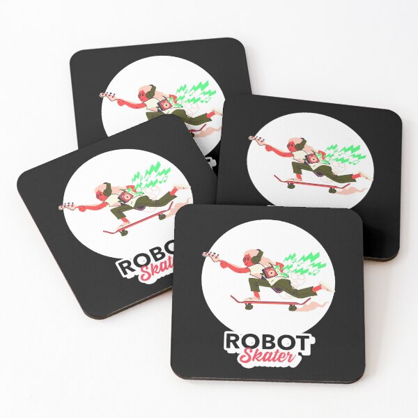 Item preview, Robot Skater Music Skating designed and sold by jacks-tees.
