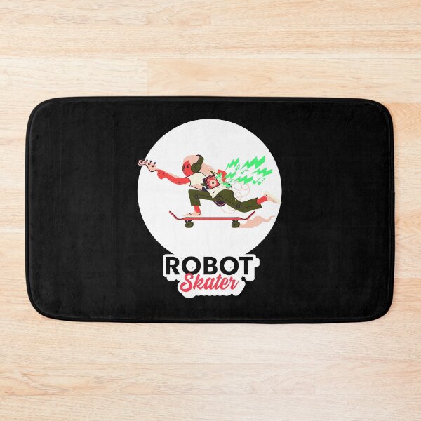 Item preview, Robot Skater Music Skating designed and sold by jacks-tees.