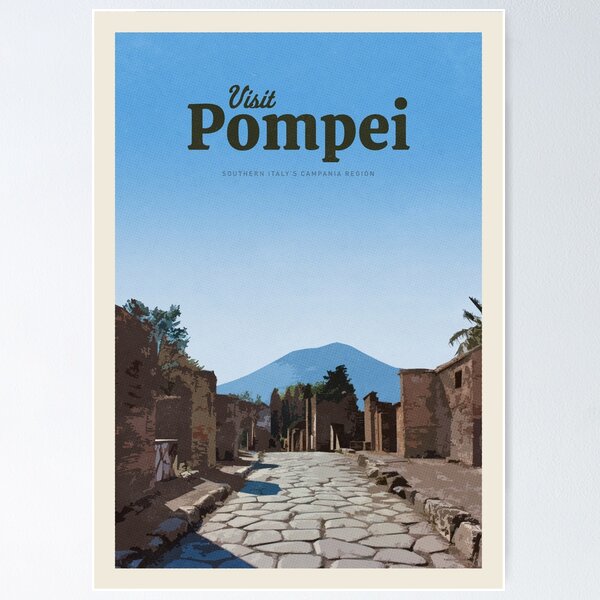 Item preview, Visit Pompei designed and sold by CallumGardiner.