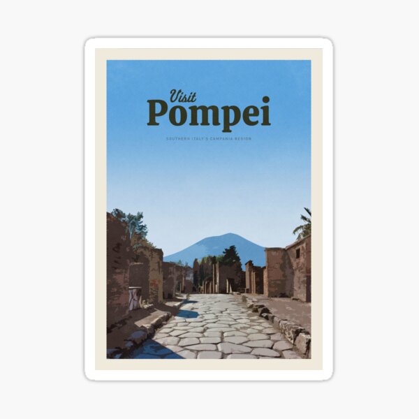Item preview, Visit Pompei designed and sold by CallumGardiner.