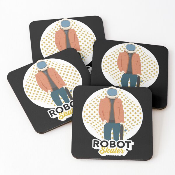 Item preview, Robot Skater Space Robo  designed and sold by jacks-tees.
