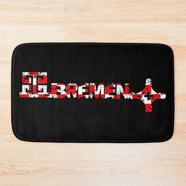Item preview, Lettering Bremen Bremer Schlüssel in the colors red and white designed and sold by froggy-stylecom.