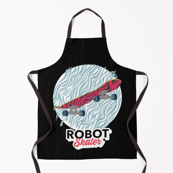 Item preview, Robot Skater Text Simple Skateboard designed and sold by jacks-tees.
