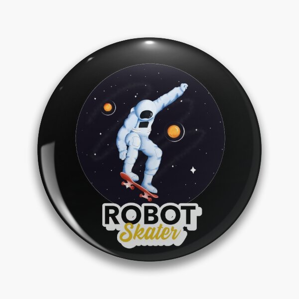 Item preview, Robot Skater Space Skateboarding designed and sold by jacks-tees.