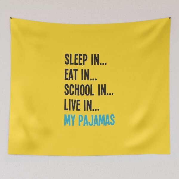 Item preview, Home School In My Pajamas! designed and sold by VicEllisArt.