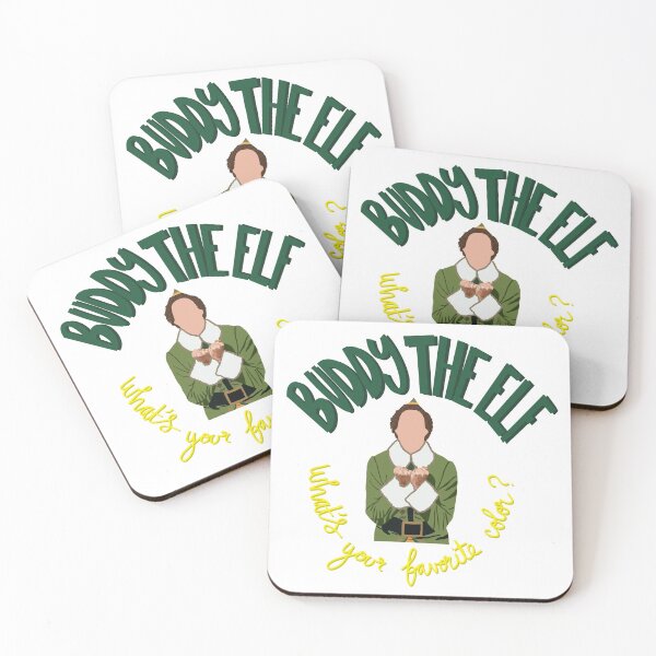 Item preview, Buddy the elf Christmas sticker designed and sold by sheyenneday.