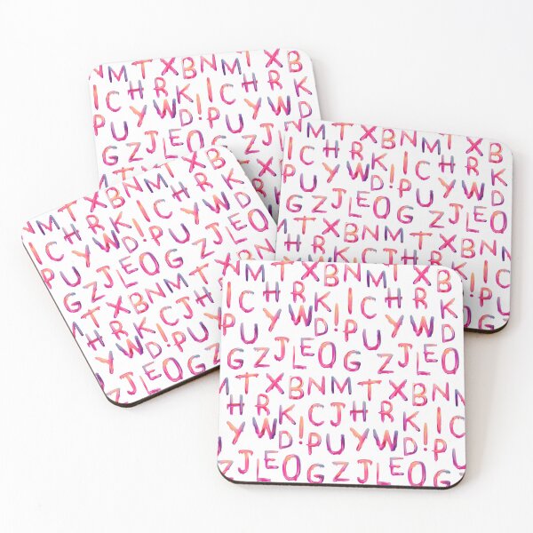 Item preview, Disorganzied Letters on White designed and sold by ckylin.