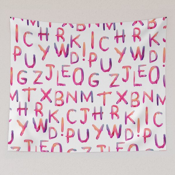 Item preview, Disorganzied Letters on White designed and sold by ckylin.
