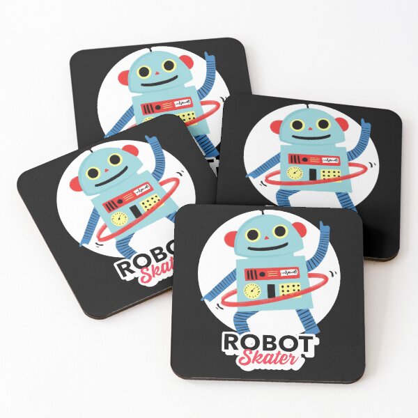 Item preview, Robot Skater Dancing Fun designed and sold by jacks-tees.