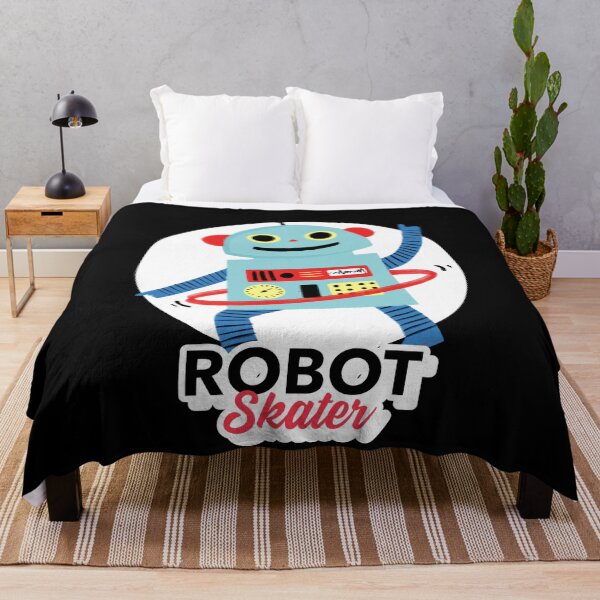 Item preview, Robot Skater Dancing Fun designed and sold by jacks-tees.